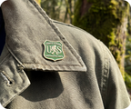 United States Forest Service Big Foot Department Pin Badge