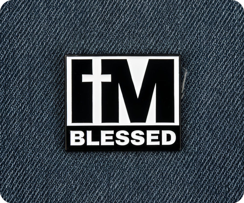 I'm Blessed Christian Pin Badge