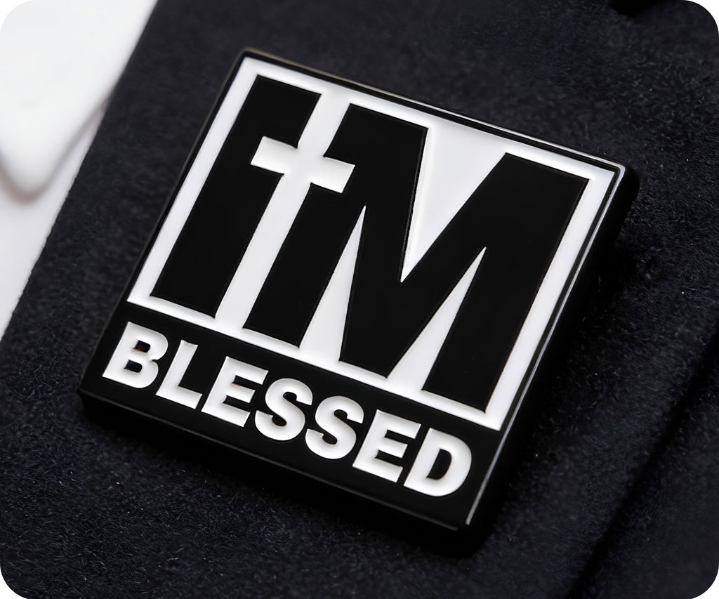 I'm Blessed Christian Pin Badge