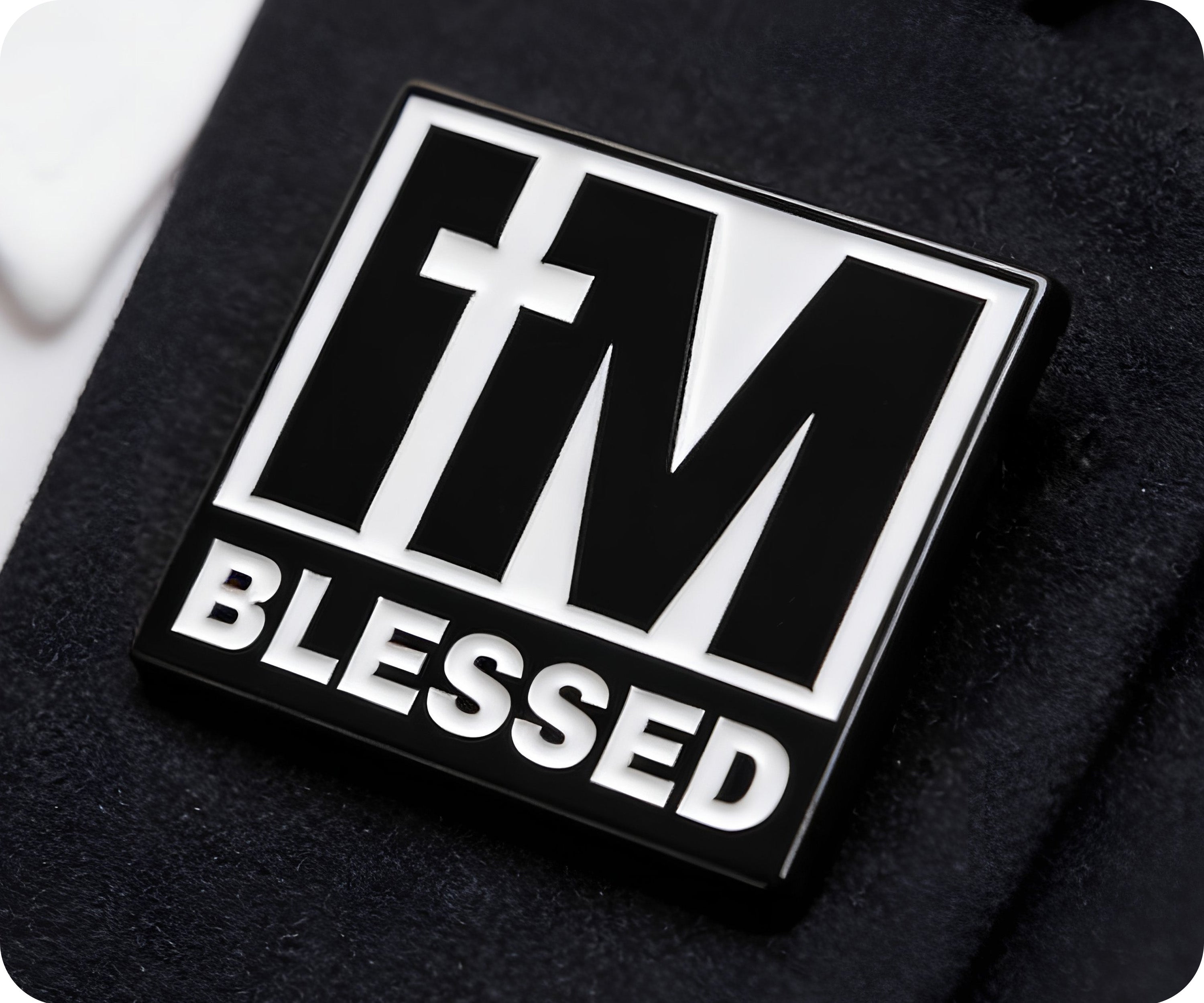 I'm Blessed Christian Pin Badge
