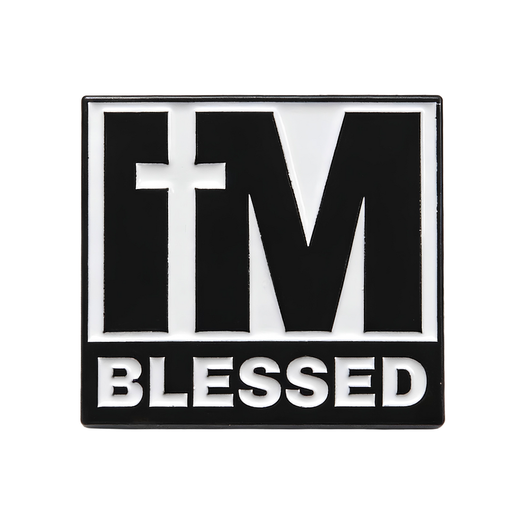 I'm Blessed Christian Pin Badge