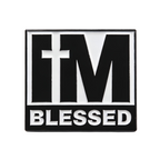 I'm Blessed Christian Pin Badge