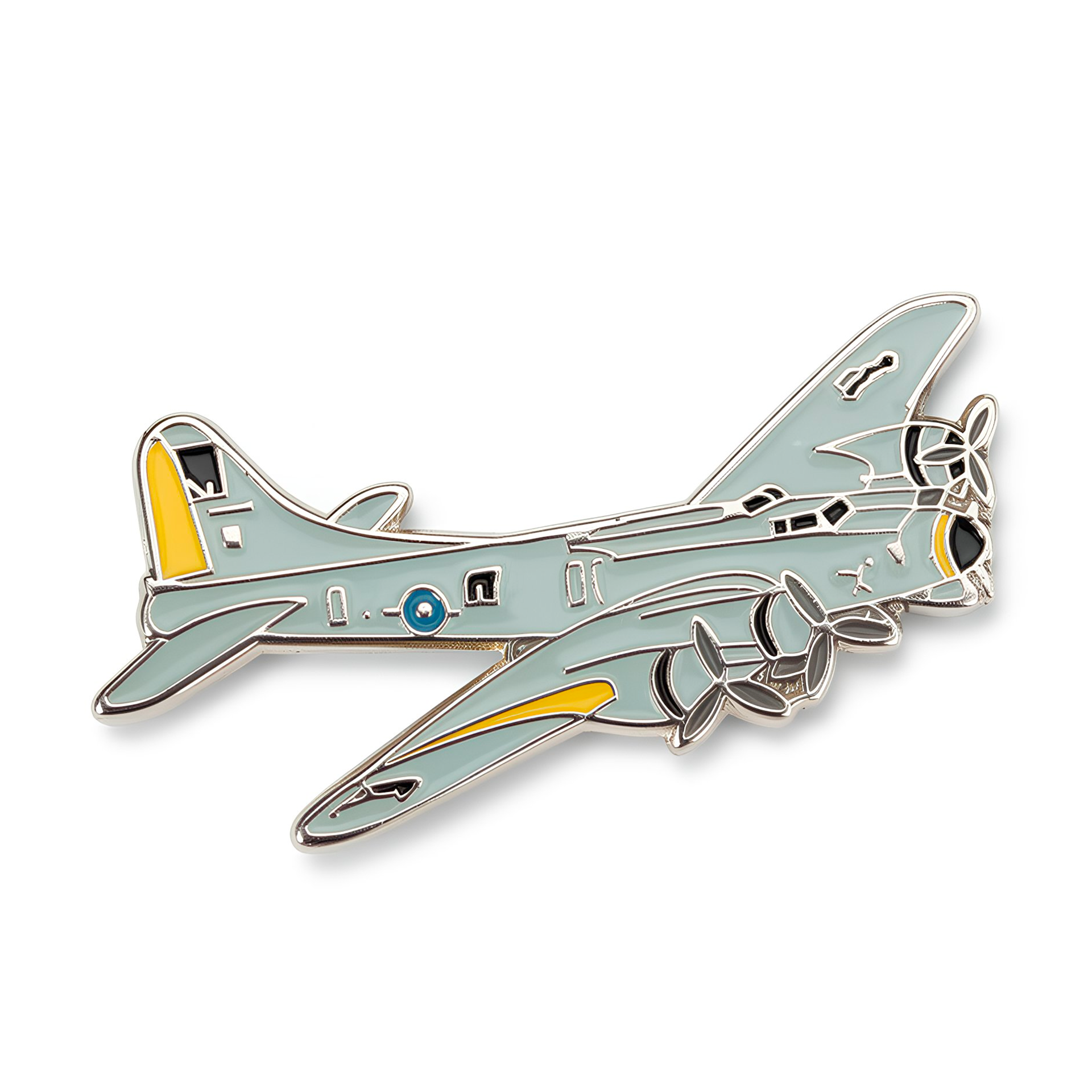 Insignia de solapa de avión bombardero de la Segunda Guerra Mundial Imagen principal del producto
