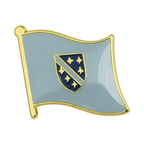 Arms Of Kotromanić Bosnia Flag Pin Badge