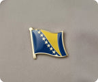 Bosnia and Herzegovina Flag Pin Badge