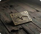 Spirit Board Moving Pin Badge