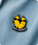 Bro-Nanas Enamel Pin Badge