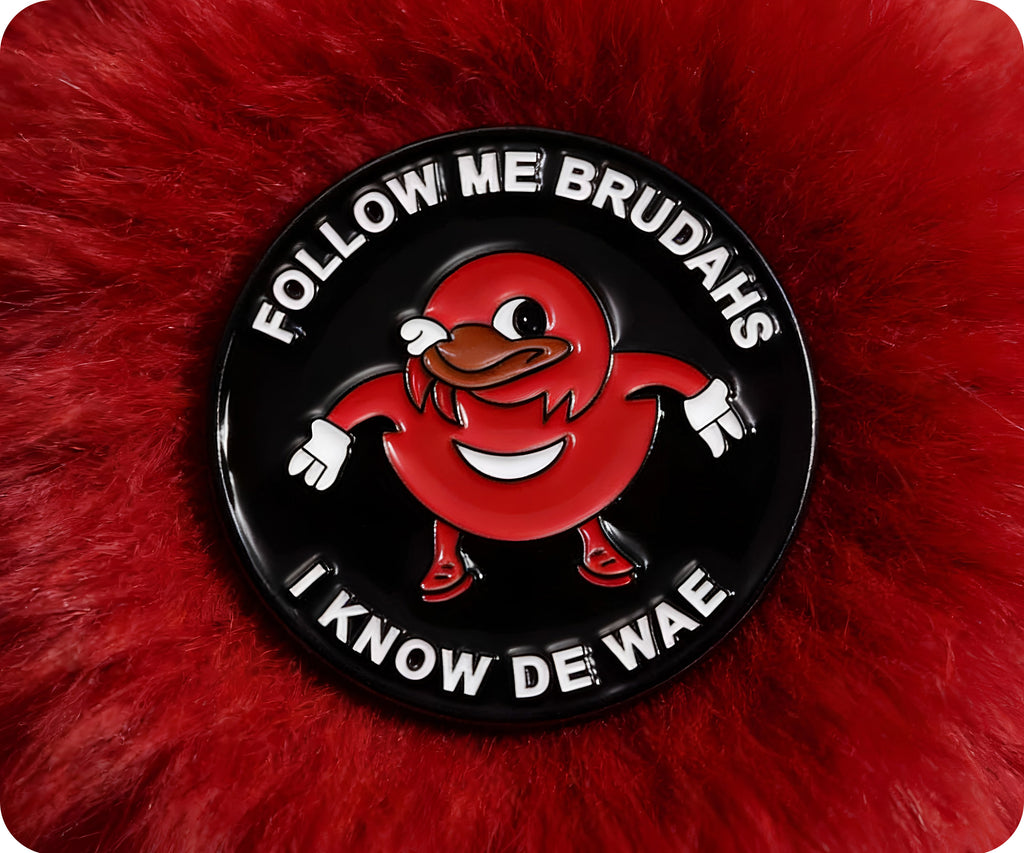Chat VR Meme 'I Know De Wae'  Pin Badge