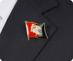Buckinghamshire Regional English County Flag Pin Badge