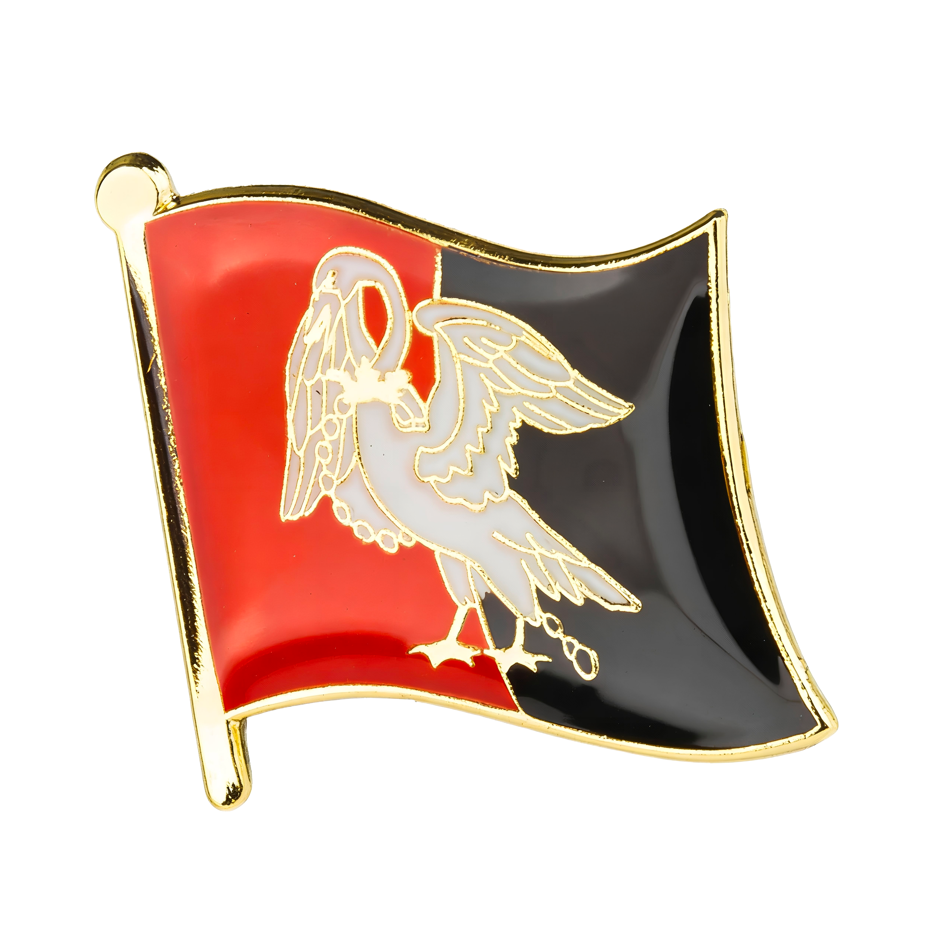 Insignia con la bandera del condado inglés regional de Buckinghamshire  Imagen principal del producto