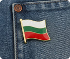 Bulgaria Flag Pin Badge