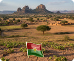 Burkina Faso Flag Pin Badge