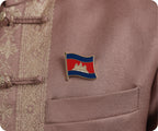 Cambodia Flag Pin Badge