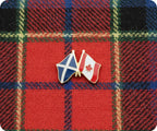 Scotland & Canada Friendship Pin Badge