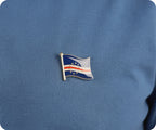 Cape Cabo Verde Flag Pin Badge