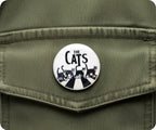 Insignia del cruce de los gatos de la música de Londres