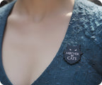 Mother Of Cats Pin Badge