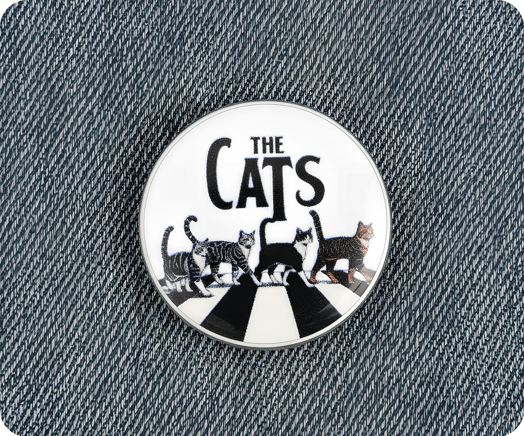 Insignia del cruce de los gatos de la música de Londres