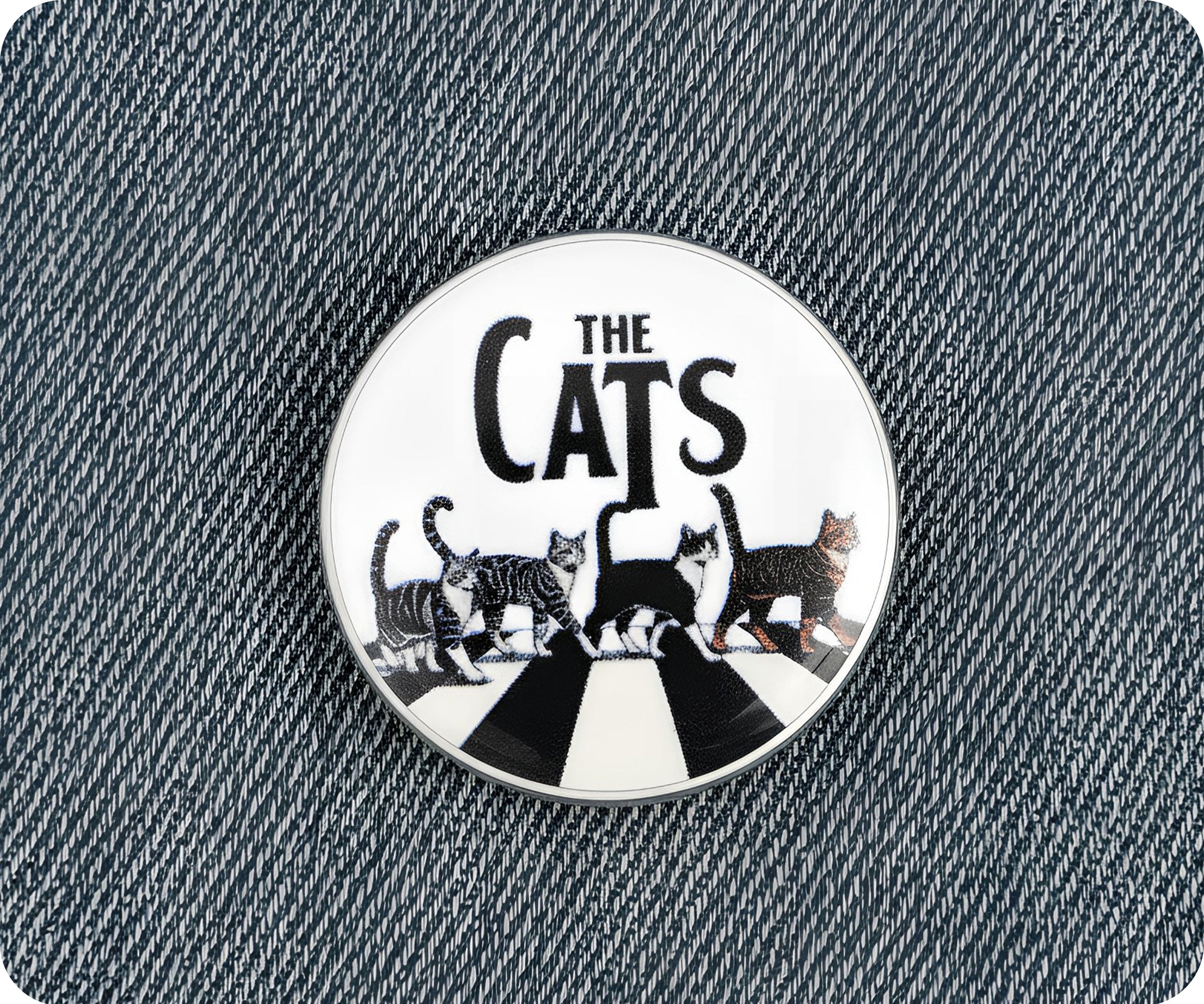 Insignia del cruce de los gatos de la música de Londres