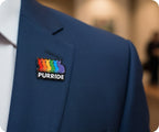 Insignia con el orgullo gay de gatos Purride