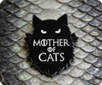 Mother Of Cats Pin Badge