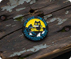 It's Fine Cat & Shark Everything Fine Pin Badge