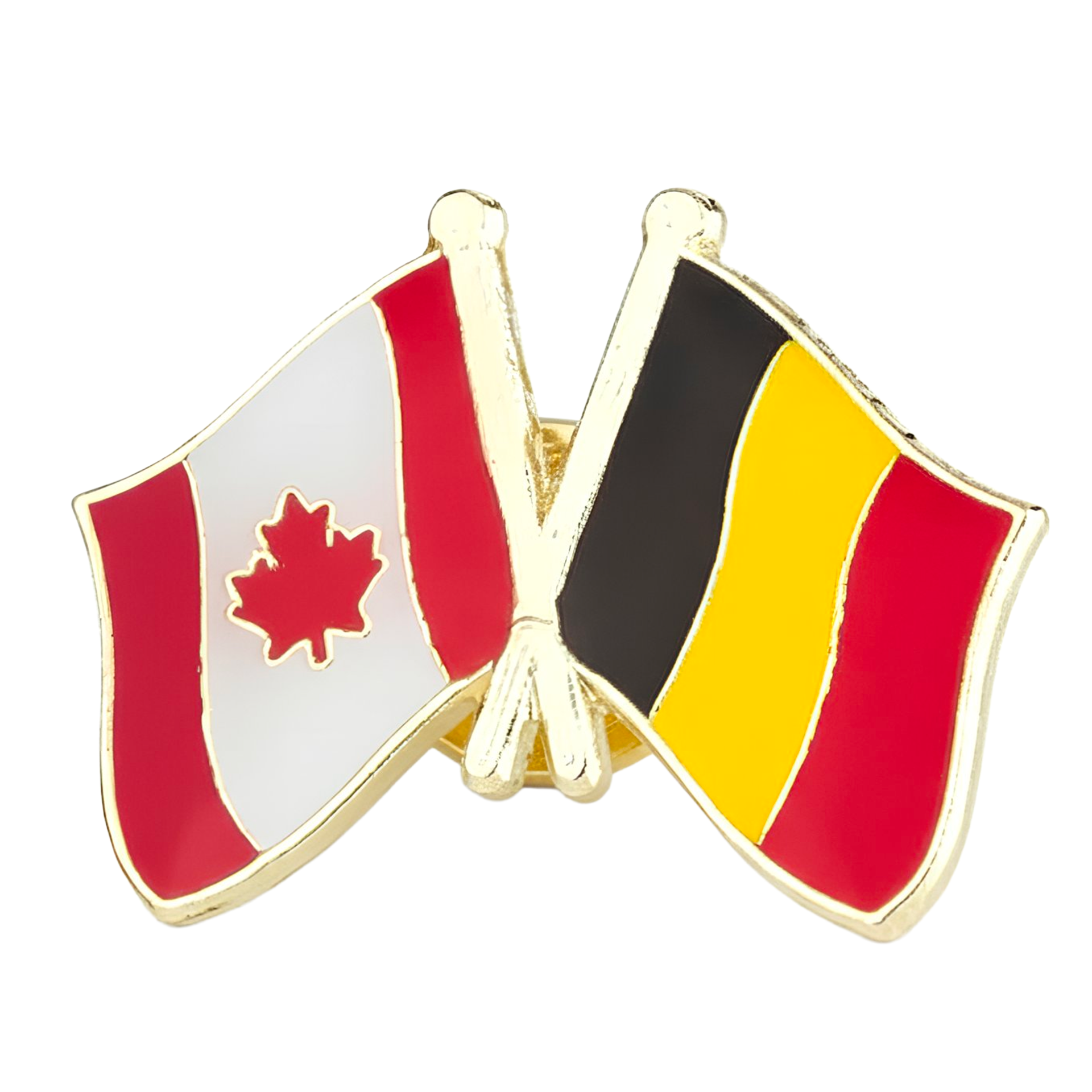 Pin de la amistad entre Canadá y Bélgica Imagen principal del producto