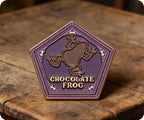 Chocolate Frog Wizard Pin Badge