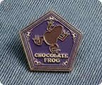 Chocolate Frog Wizard Pin Badge
