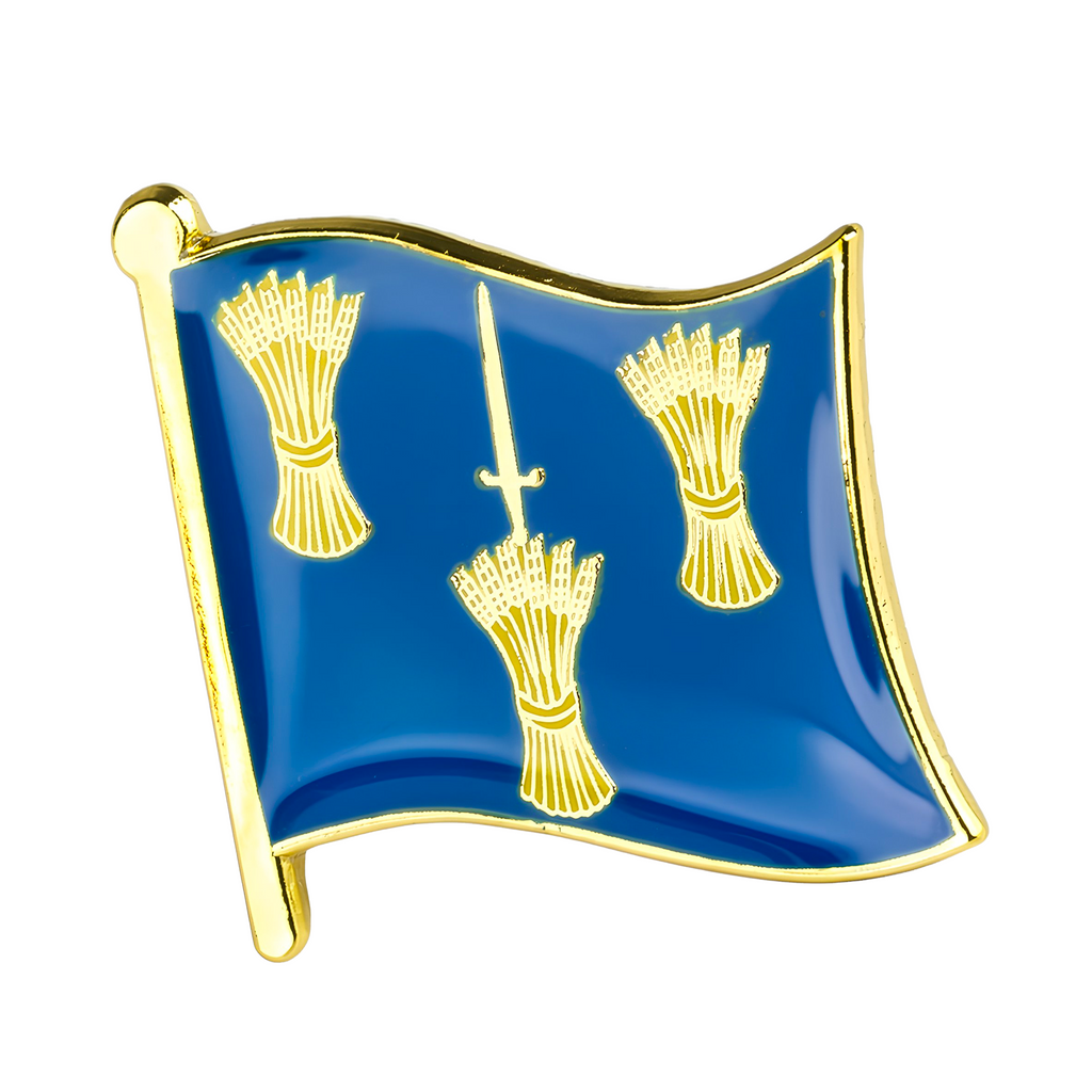 Cheshire Regional English County Flag Pin Badge