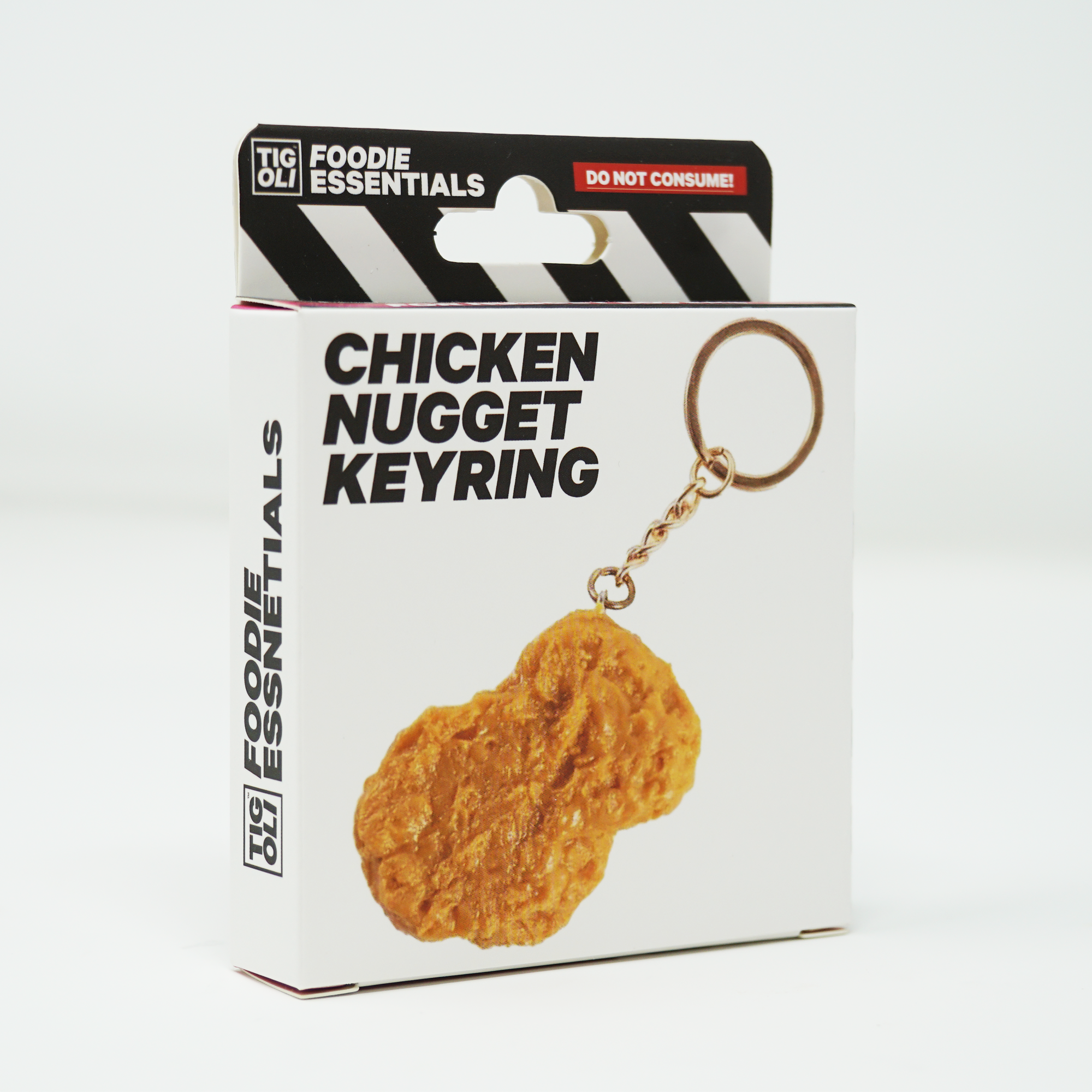 Llavero de nuggets de pollo en 3D Imagen secundaria del producto
