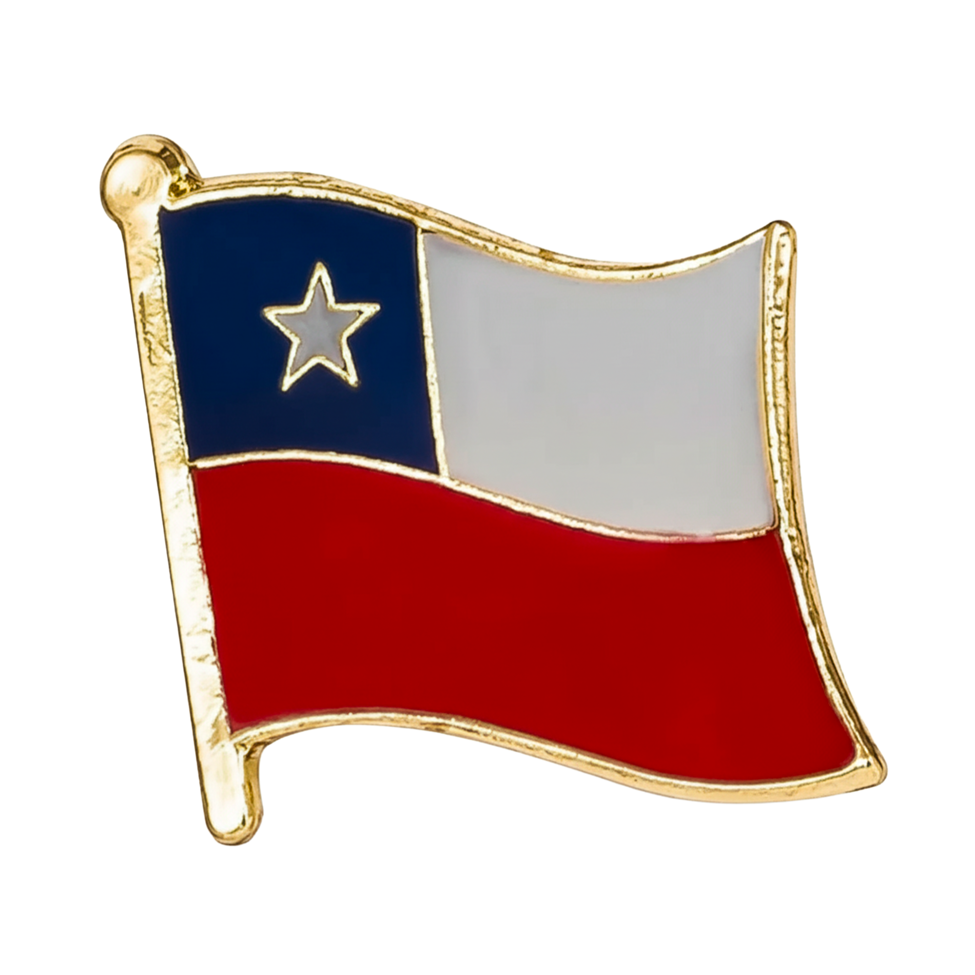 Pin con la bandera de Chile  Imagen principal del producto