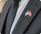 Scotland & China Friendship Pin Badge