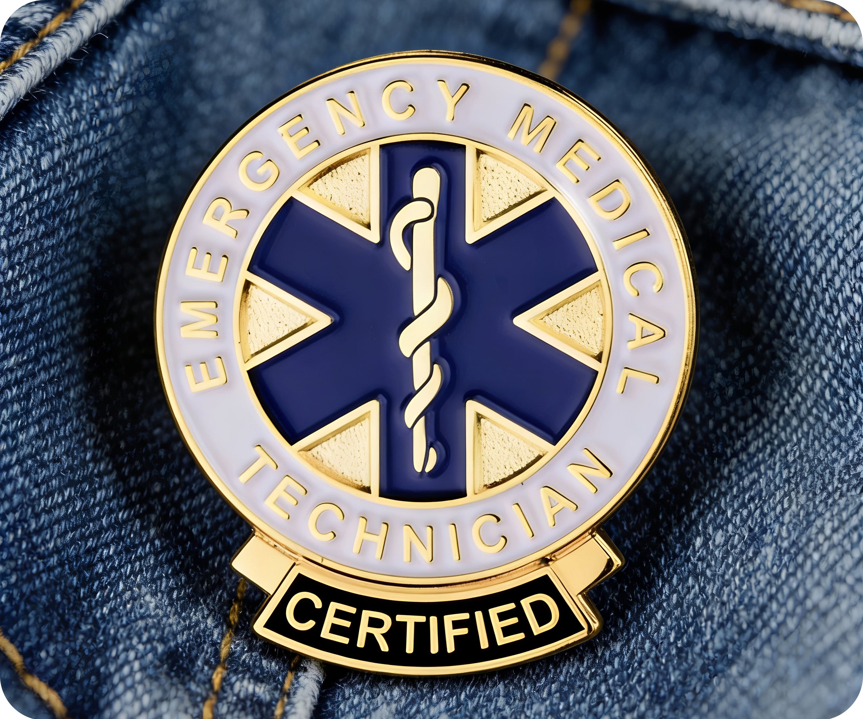 Insignia de Técnico en Urgencias Médicas Certificado