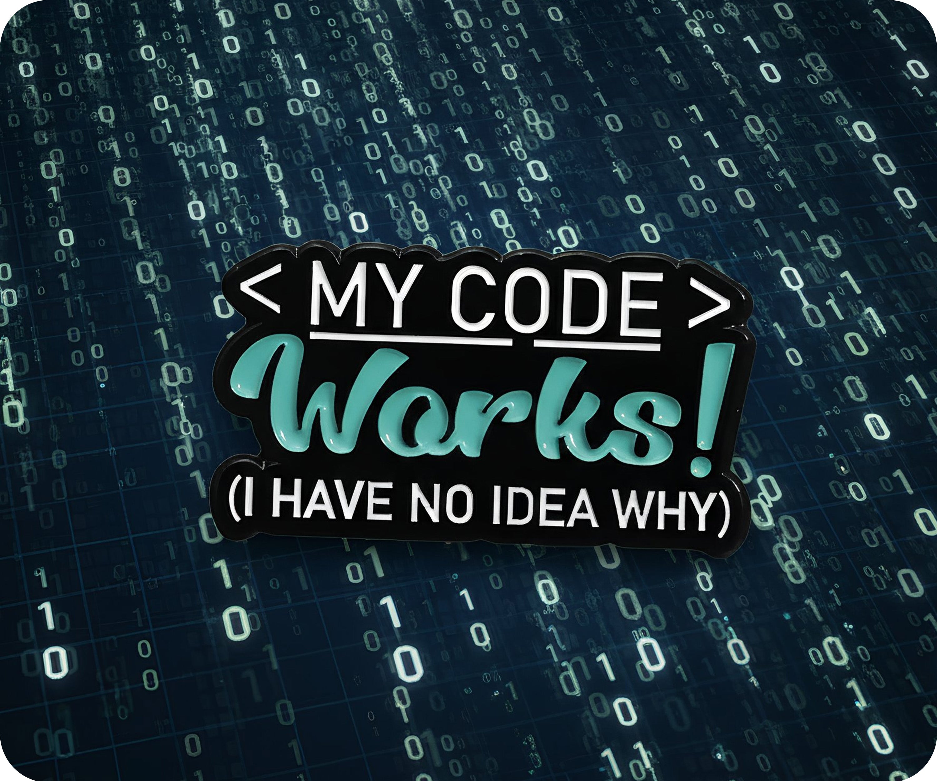 My Code Works & I Have No Idea Why Pin Badge
