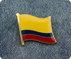 Colombia Flag Pin Badge