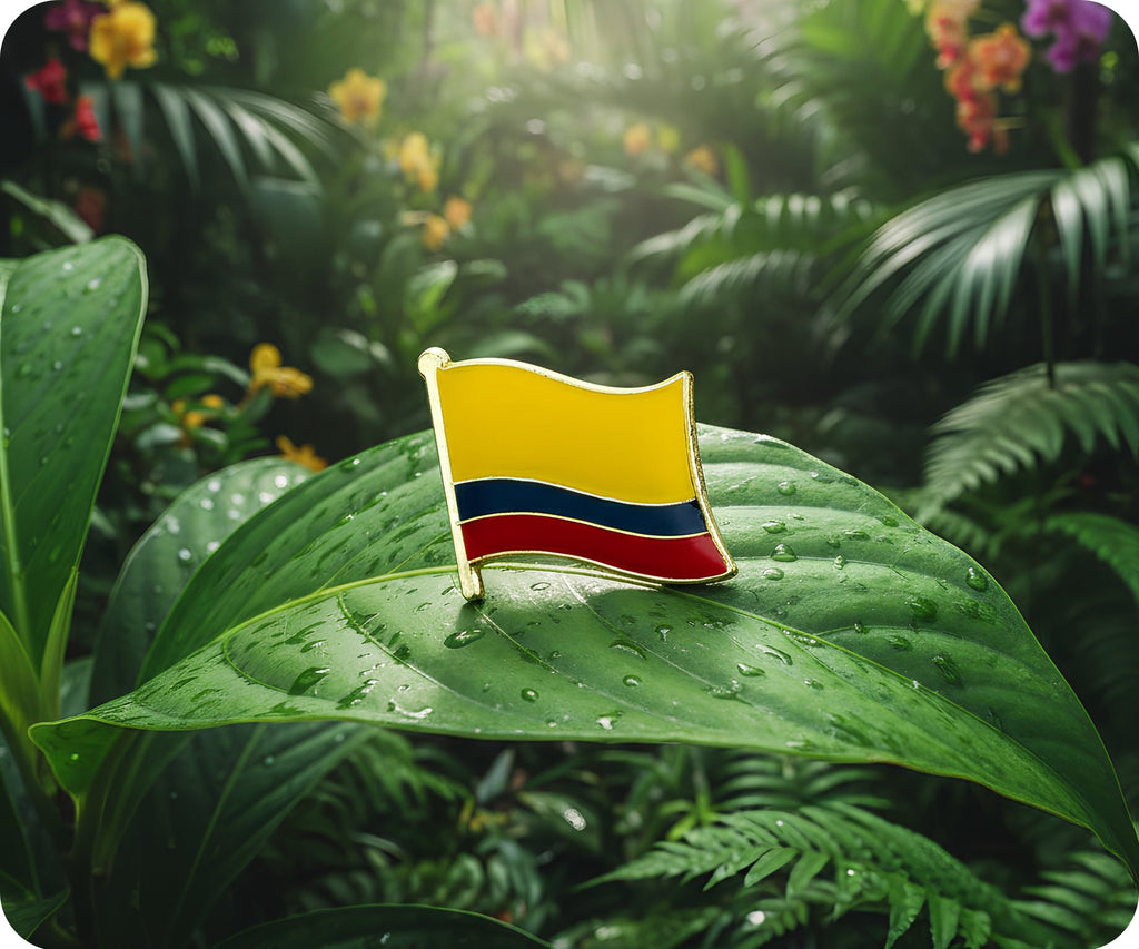 Colombia Flag Pin Badge