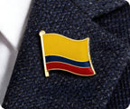 Colombia Flag Pin Badge