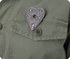 Spirit Communicator Ghost Board Pin Badge
