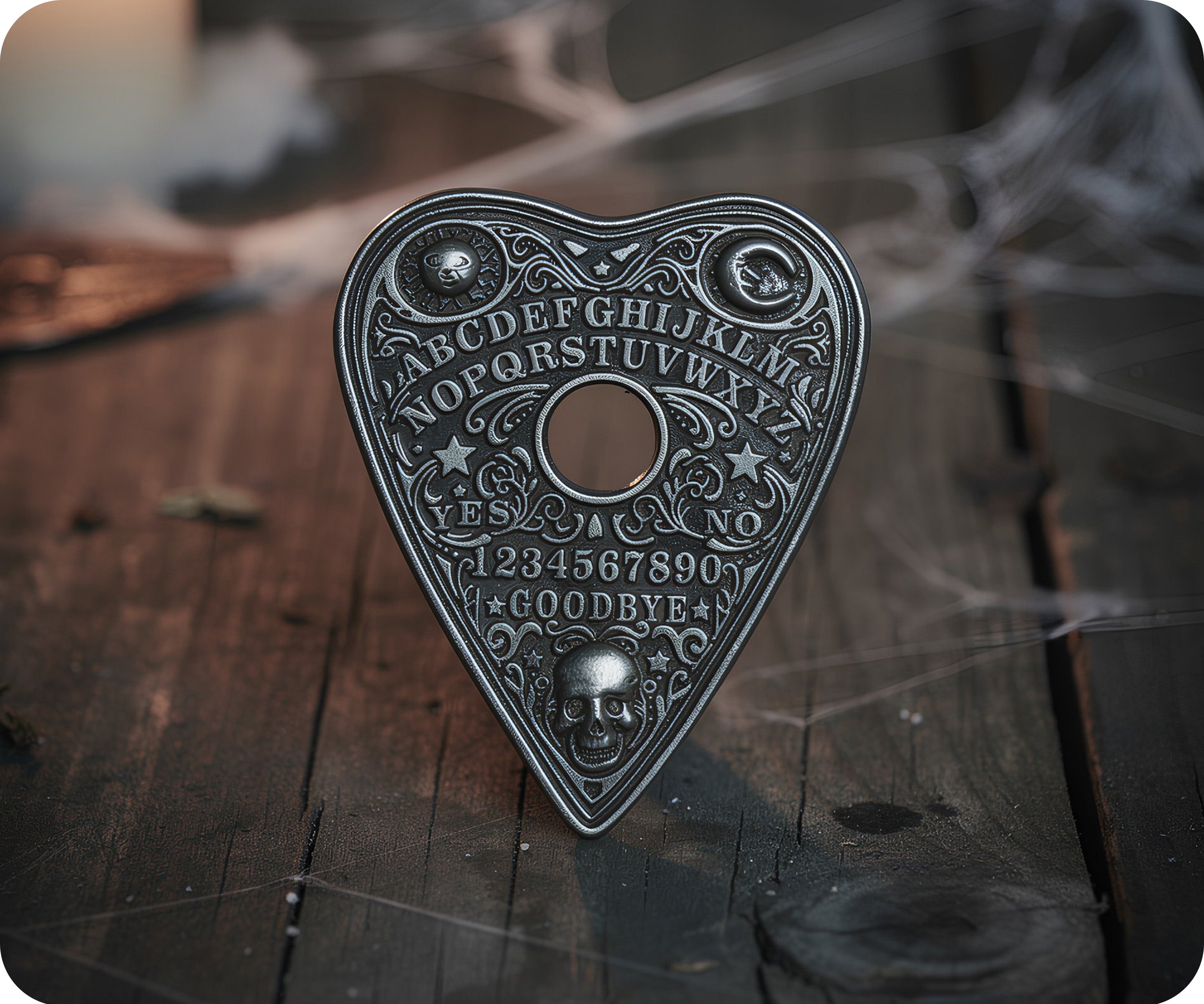 Insignia de tablilla güija "Comunicador de espíritus" Imagen secundaria del producto