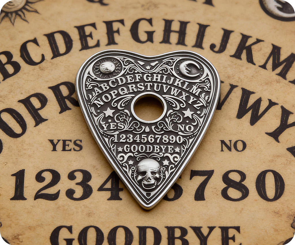 Spirit Communicator Ghost Board Pin Badge