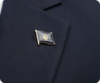 Conch Republic Key West Flag Pin Badge