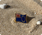 Cook Islands Pacific Flag Pin Badge