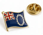 Cook Islands Pacific Flag Pin Badge