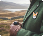 Corgi Dog Pin Badge