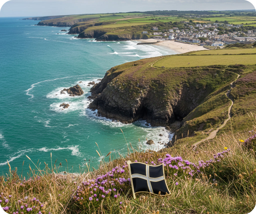 Cornwall Flag Pin Badge