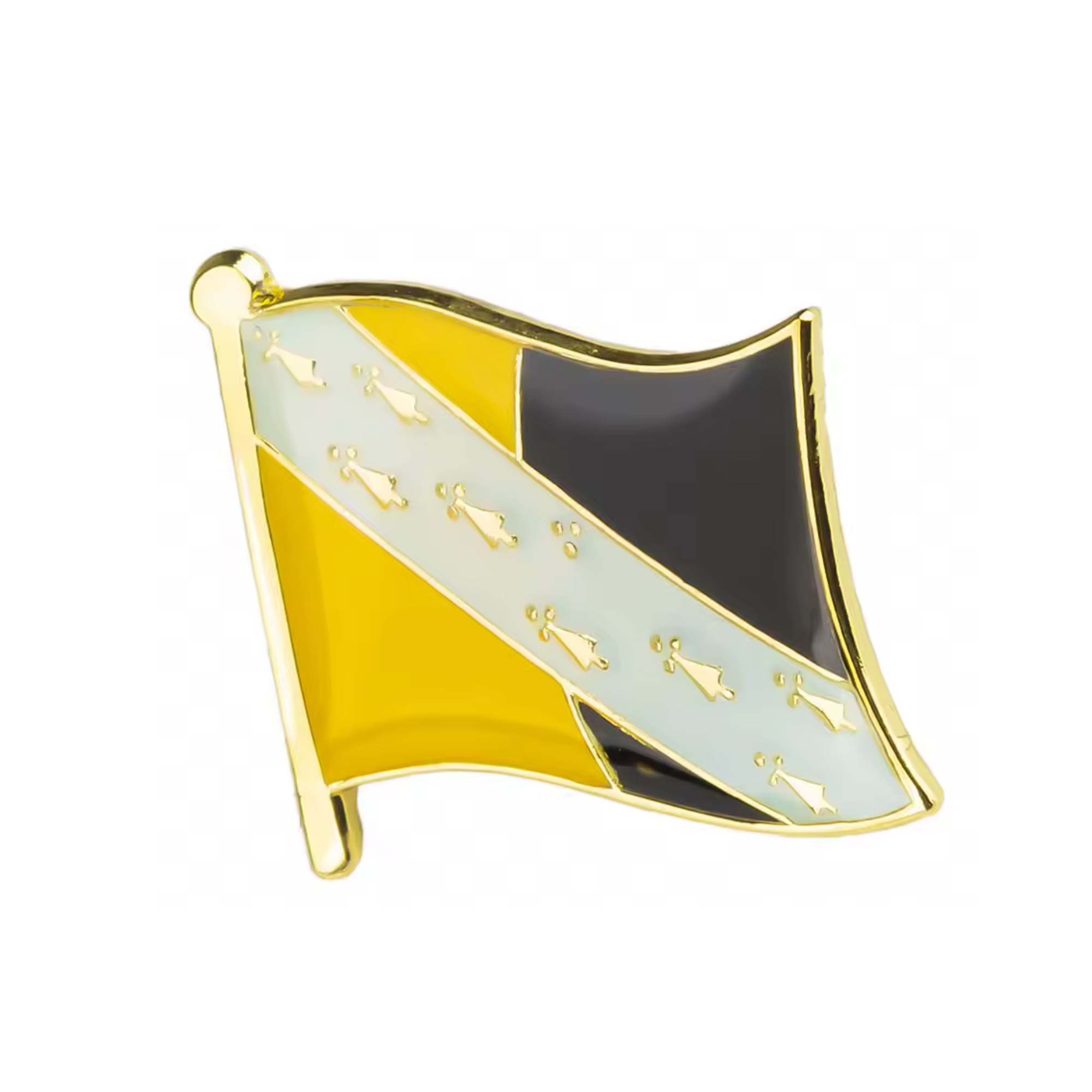 Ducado de Cornualles Estandarte de Armas Condado Inglés Bandera Pin Insignia Imagen principal del producto