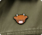 Highland Cow Scotland Scottish Pin Badge