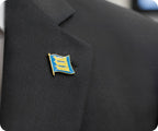 Cinque Ports English Flag Pin Badge