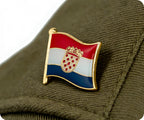 Croatia Flag Pin Badge